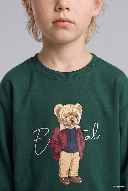2 piece Oversize Fit Crew Neck Set