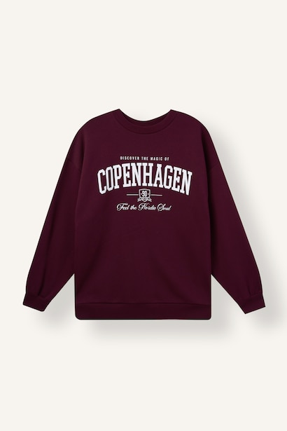Oversize Fit Thick Sweatshirt Fabric Sweatshirt