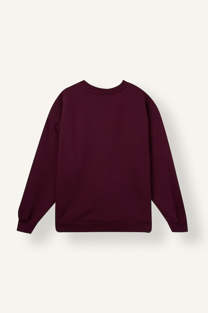 Oversize Fit Thick Sweatshirt Fabric Sweatshirt