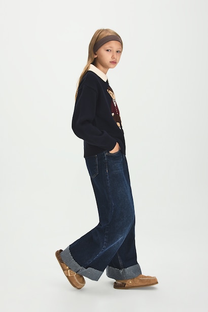 Wide Leg Jean Kız Çocuk