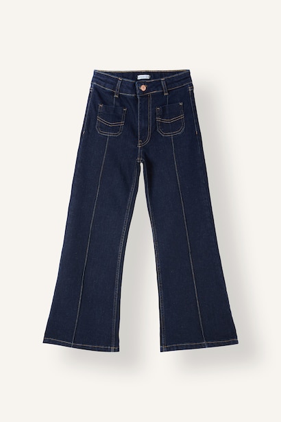 Flare Denim Trousers
