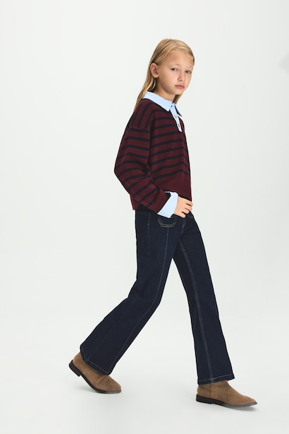 Flare Fit Jean Kız Çocuk