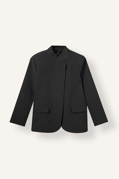 Regular Fit Cotton Blazer