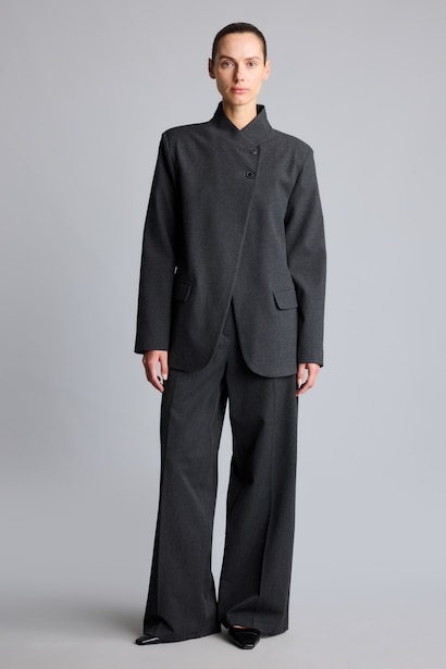 Regular Fit Cotton Blazer