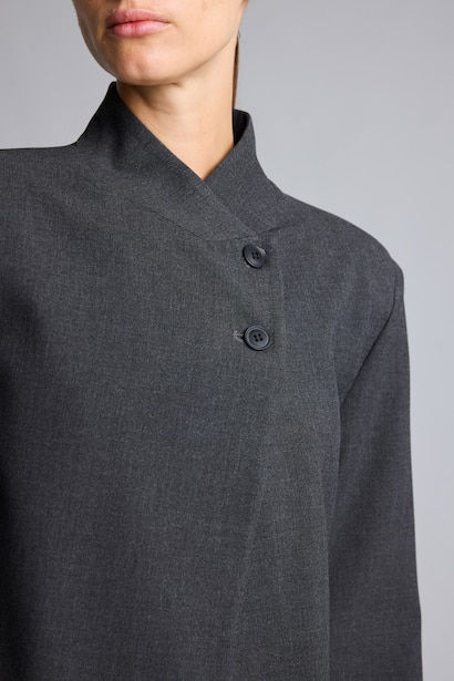 Regular Fit Cotton Blazer