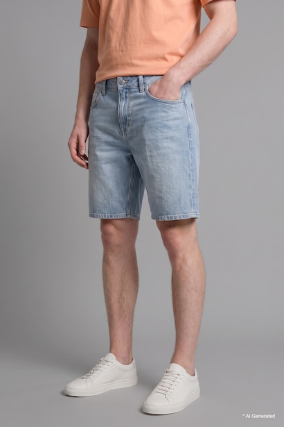 Straight Fit Shorts