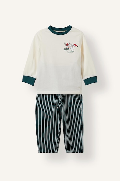 2 piece Regular Fit Woven Pajamas