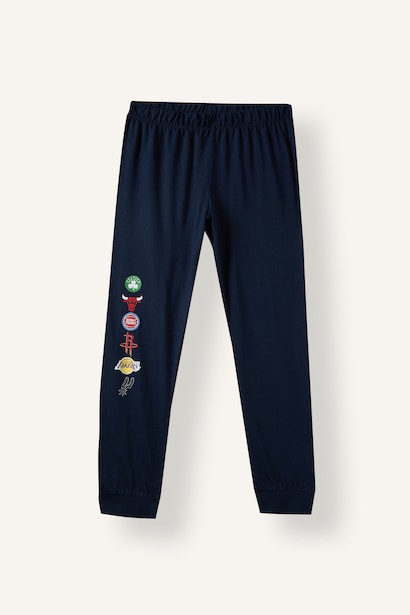 Man 2 piece Regular Fit NBA Licensed Elastic Band Knitted Pyjamas
