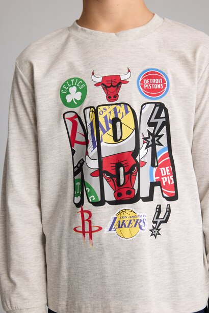 NBA Lisanslı Baskılı Takım Erkek Çocuk