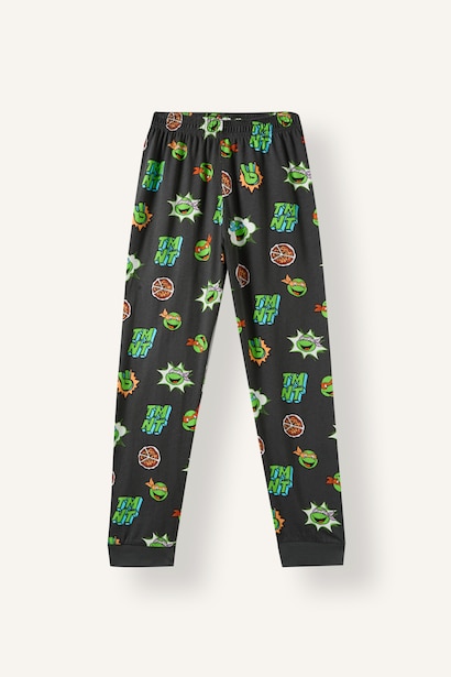 2 piece Regular Fit Ninja Turtles Licensed Knitted Pyjamas