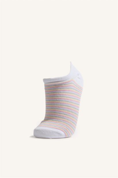 Woman Invisible 5 Piece Cotton Sneaker Socks