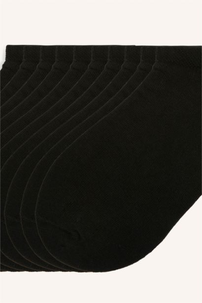 Man 10 Piece Cotton Sneaker Socks