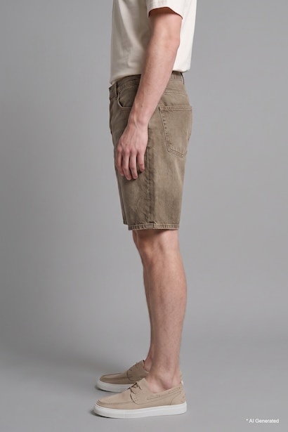 Straight Fit Shorts