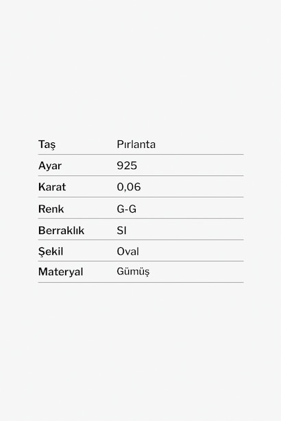 0,06 Karat Badem Pırlanta Bileklik