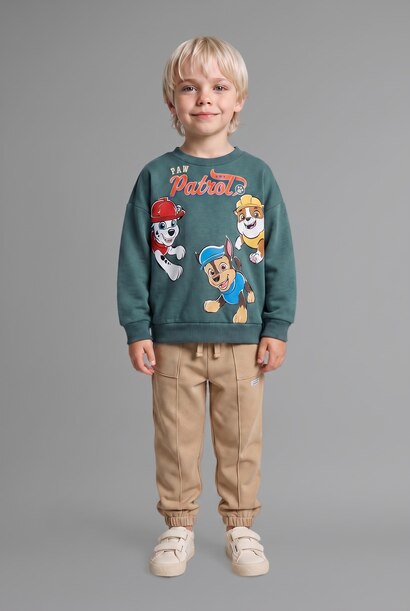 Paw Patrol Oversıze Sweatshirt Erkek Bebek