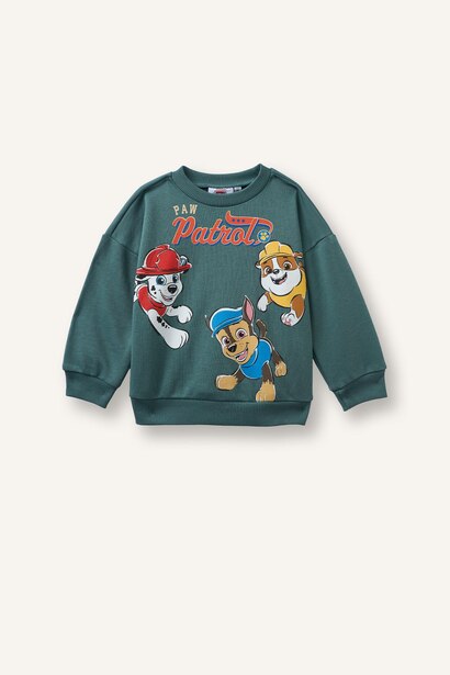 Paw Patrol Oversıze Sweatshirt Erkek Bebek
