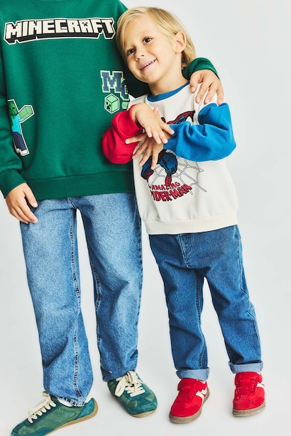 Oversize Fit Licensed by Marvel Sweatshirt