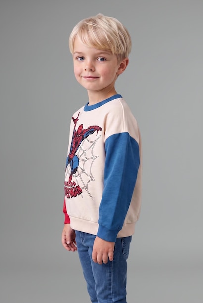Oversize Fit Licensed by Marvel Sweatshirt