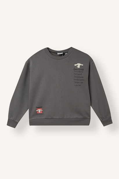 Cinnamoroll Relaxed Fit Sweatshirt Kız Çocuk