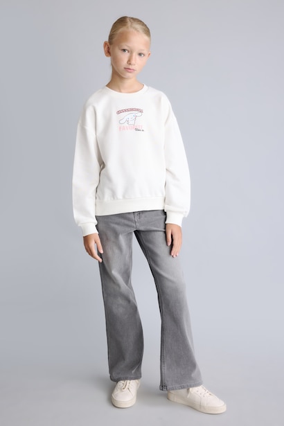 Relax Fit Crew Neck Sweatshirt