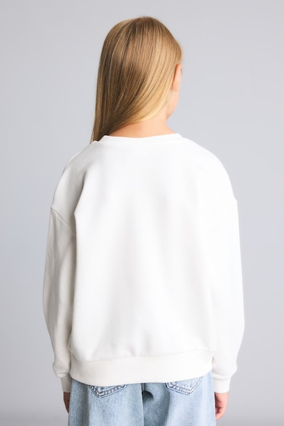 Sweatshirt imprimé Kpop - Demon Hunters à col rond pour fille Coupe décontractée