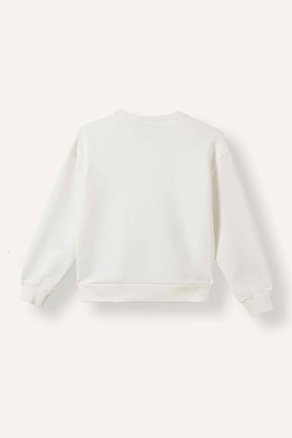Kpop Demon Hunters Baskılı Sweatshirt Kız Çocuk
