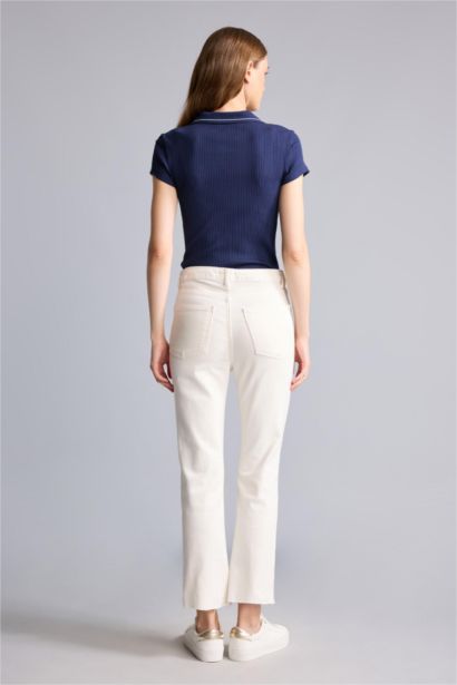 Straight Fit Trousers