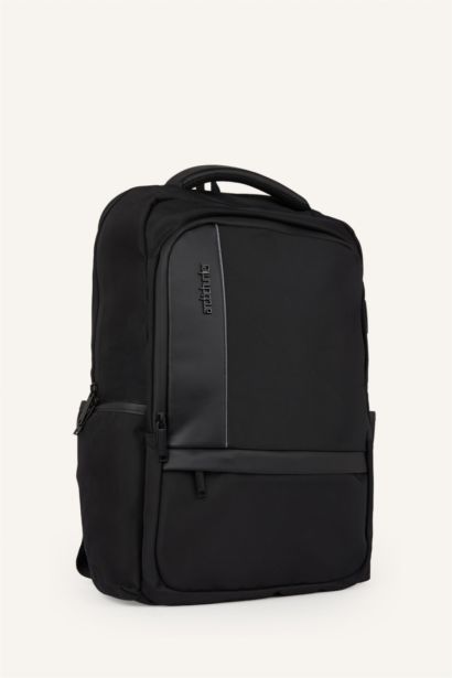 Faux Leather Backpack