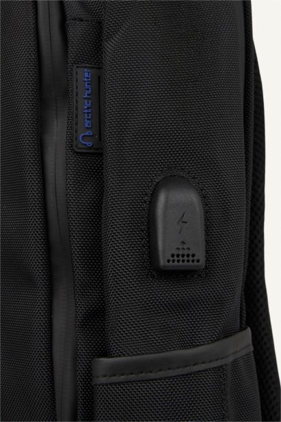 Faux Leather Backpack