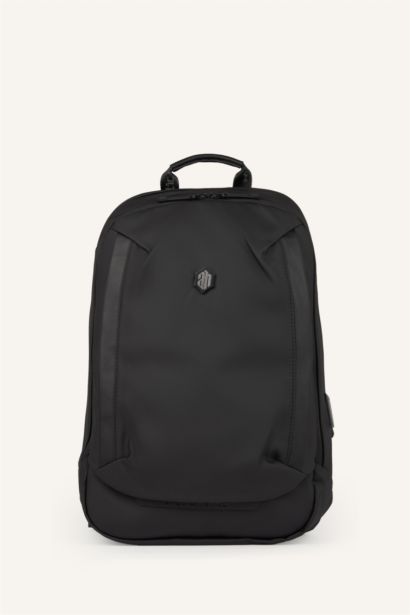 Faux Leather Backpack