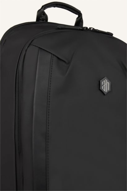 Faux Leather Backpack
