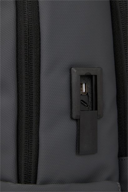 Faux Leather Backpack