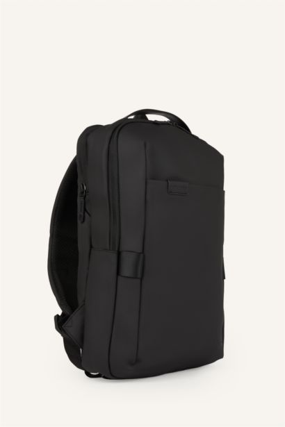 Faux Leather Backpack