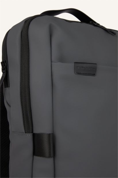 Faux Leather Backpack