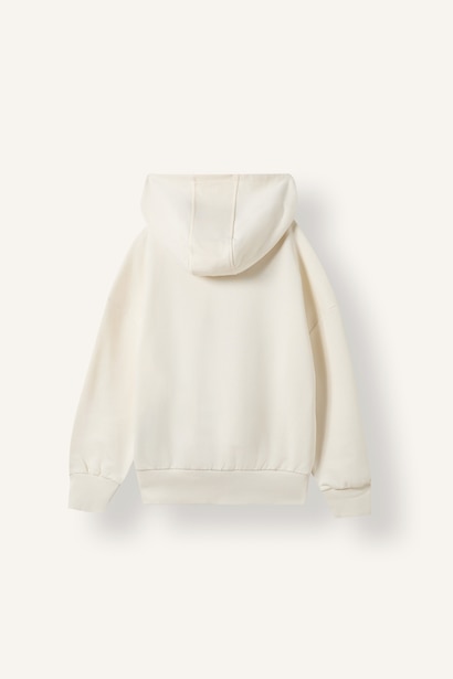 Oversize Fit Animal Hooded Sweatshirt