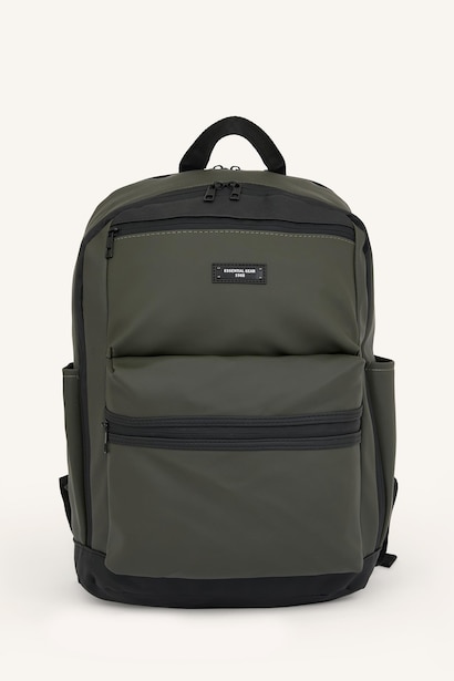 Faux Leather Backpack