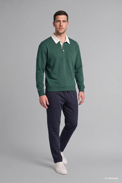 Relax Fit Thin Sweatshirt Fabric Sweatshirt