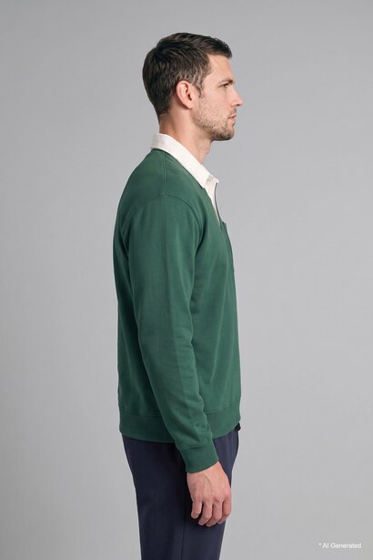 Relax Fit Thin Sweatshirt Fabric Sweatshirt