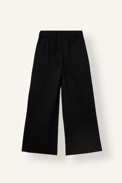 Wide Leg Gabardin Pantolon Kız Çocuk