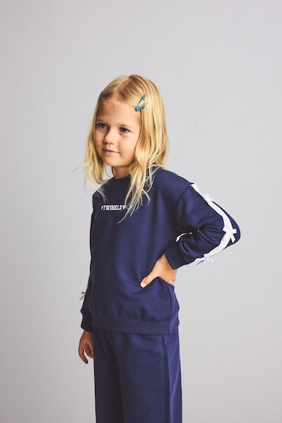 Baby Girl 100% Cotton Sweatshirt Sweatpants 2 Piece Set