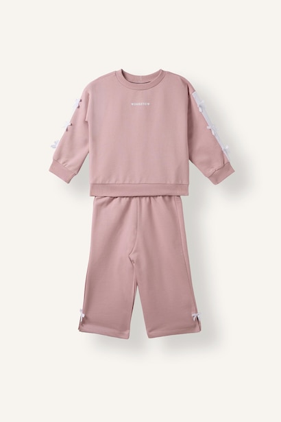 Woman 2 piece Regular Fit Crew Neck Set