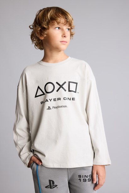 Oversize Fit Long Sleeve T-Shirt