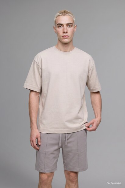 Boxy Fit Short Sleeve T-Shirt