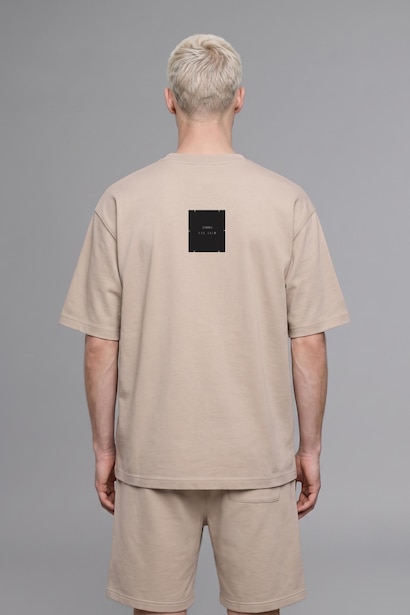Loose Fit Off-Shoulder Crew Neck T-Shirt