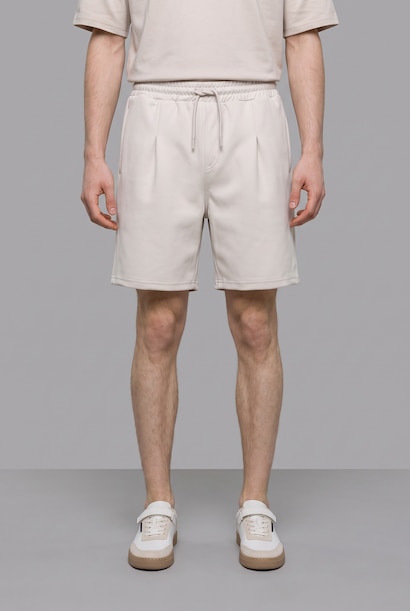 Lastikli Baggy Fit Şort