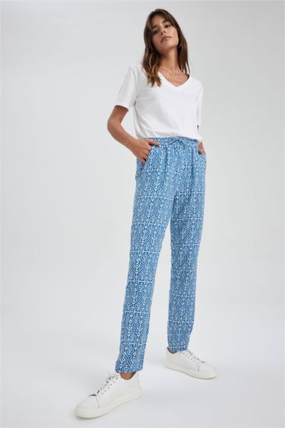 High Waist Harem Trousers