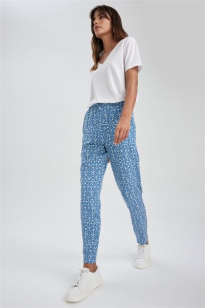 High Waist Harem Trousers