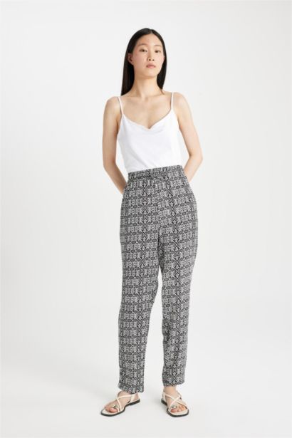 High Waist Harem Trousers