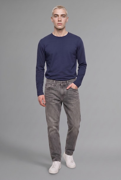 Boxy Fit Long Sleeve T-Shirt