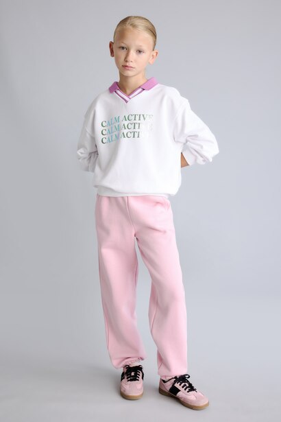 Girl Thick Basic Elasticated Waist Sweatpants